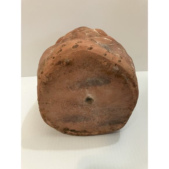 Olmec Head Statue 9” Terracotta INAH Authentic Reproduction Mexico Indigenous - Picture 4 of 5